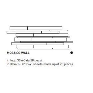 DUALMOOD STONE LIGHT GREY MOSAICO WALL 30X60 - COEM VAS3MS1 COEM - 1