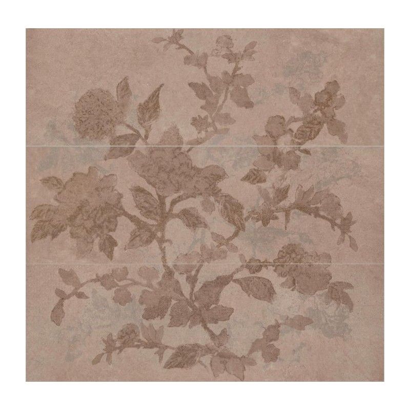 STONE ART DEKO 120X120 BLOOM MOKA - Marazzi M08X MARAZZI  - 1