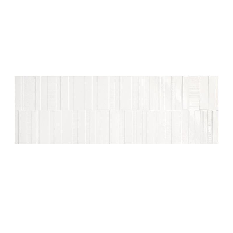 PURE WHITE 30X90 STRUCTURE CODE 3D SATIN - Marazzi M130 MARAZZI  - 1