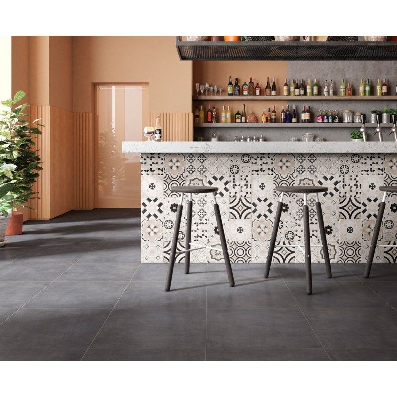 FLOW 20X20 BLACK - SINTESI PF00011794 SINTESI - 1