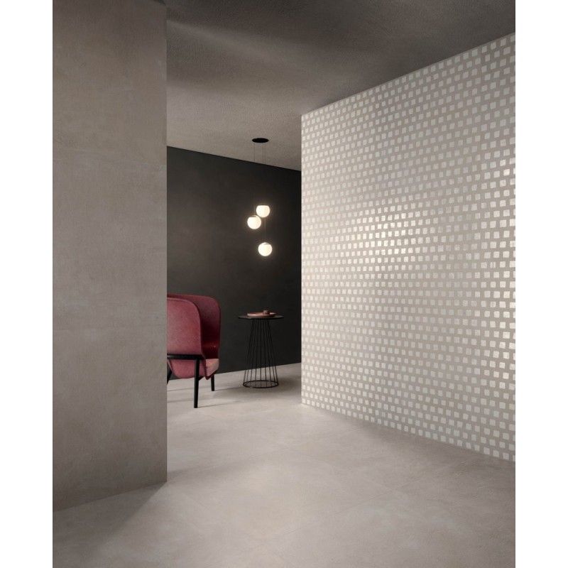 SET CONCRETE PEARL 90x90cm Ceramica Sant'Agostino CSASCPEA90