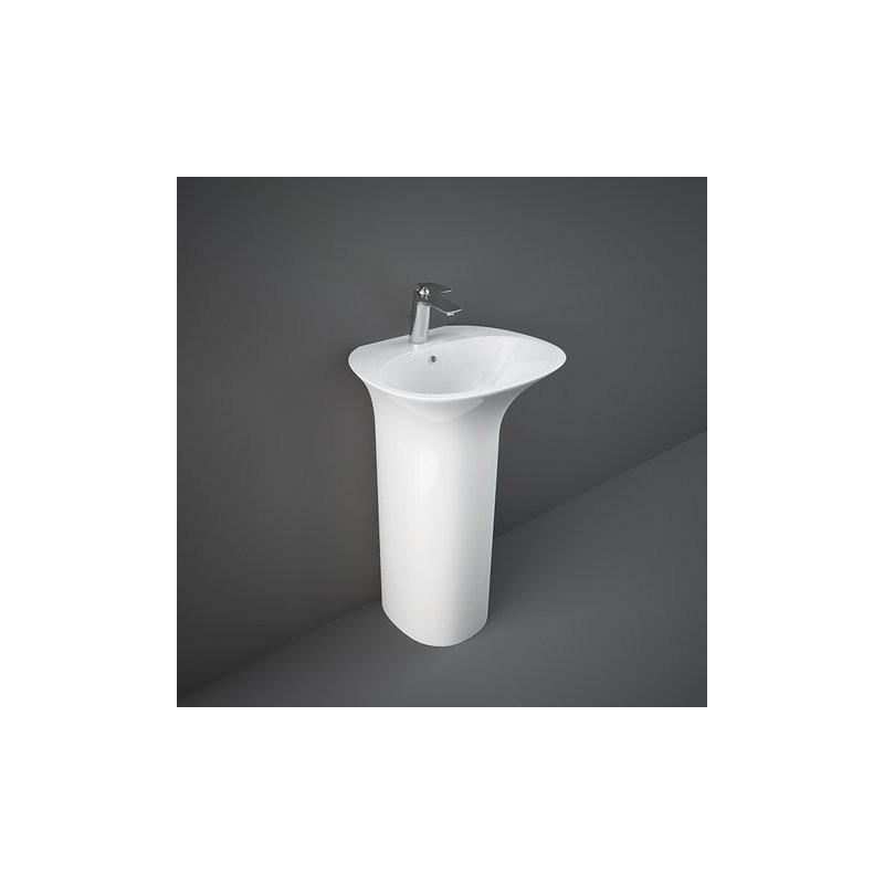 Free Standing Wash Basin Sensation   White Alpino PROTEK Rak Ceramics RAK CERAMICS - 1