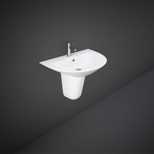 Lavabo ovale suspendu  Sensation   MORWB5001AWHA Blanc Alpino Rak Ceramics