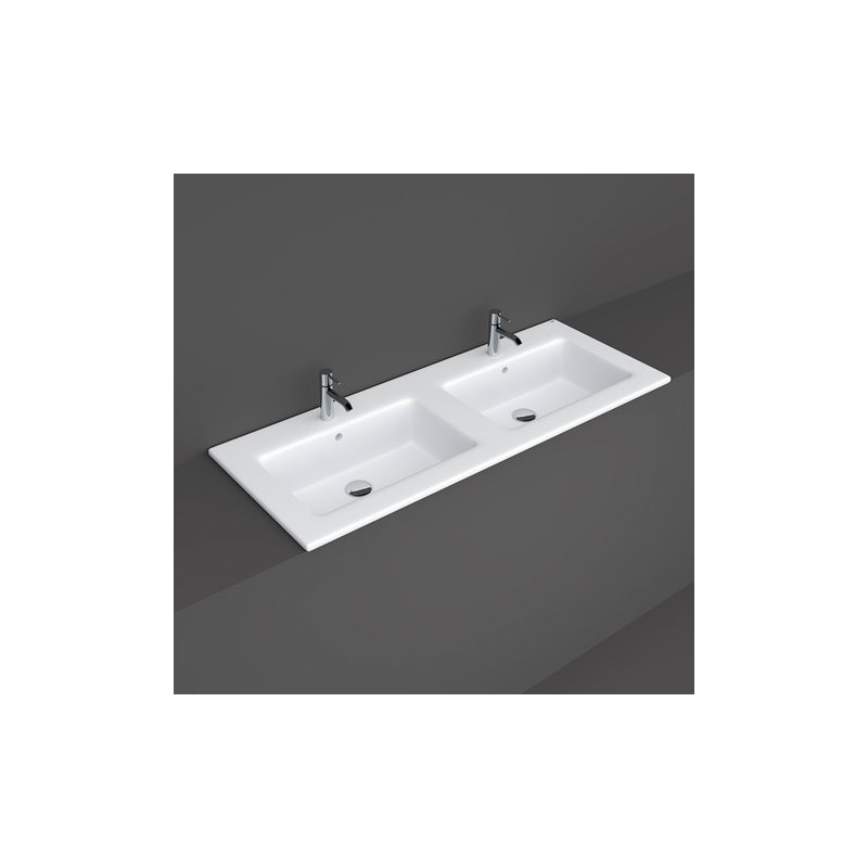 Lavabo incasso rettangolare JOYDI12102WH  Pure White  Rak Ceramics RAK CERAMICS - 1
