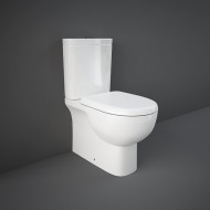 WC Clouse-Coupled FLOOR STANDING TONIQUE BACK TO WALL TQ16AWHA + Cistern  Rak Ceramics RAK CERAMICS - 1