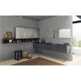 LIME 1.0 Bathroom Cabinet Composition 104 Cemento Tortora AZZURRA