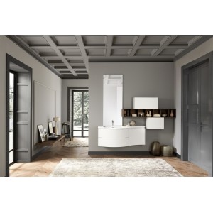 LIME 2.0  Armoire de Toilette  Composition 209 Laccato Metal Titanio  AZZURRA 