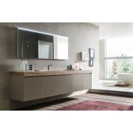LIME 2.0  Armoire de Toilette  Composition 218 Laccato Titanio Opaco   AZZURRA 