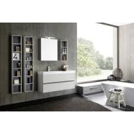 LIME 2.0  Composizione 220 Nuance Grigio Chiaro Opaco Mobile Bagno AZZURRA