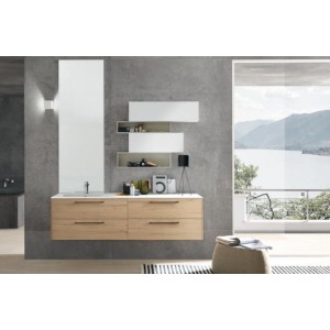 LIME 2.0  Armoire de Toilette  Composition 220 Nuance Grigio Chiaro Opaco   AZZURRA 
