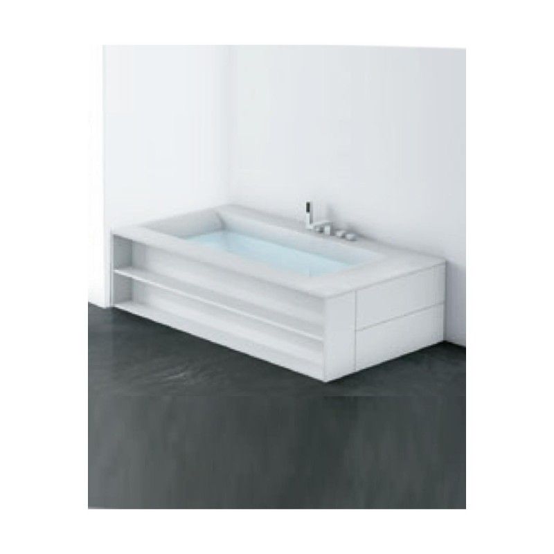 Sensual  Badewanne in Corial  220x120 h61cm  Hafro - Geromin