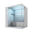 OLIMPO HAMMAM mit Dusche und integrierter Wanne    195x150xH.215 Ecke - Hafro - Geromin