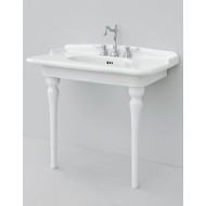 ARTCERAM HERMITAGE CONSOLLE 112 1 HOLE WITH ARRANGEMENT FOR 3 HOLES HEL004 ARTCERAM - 1