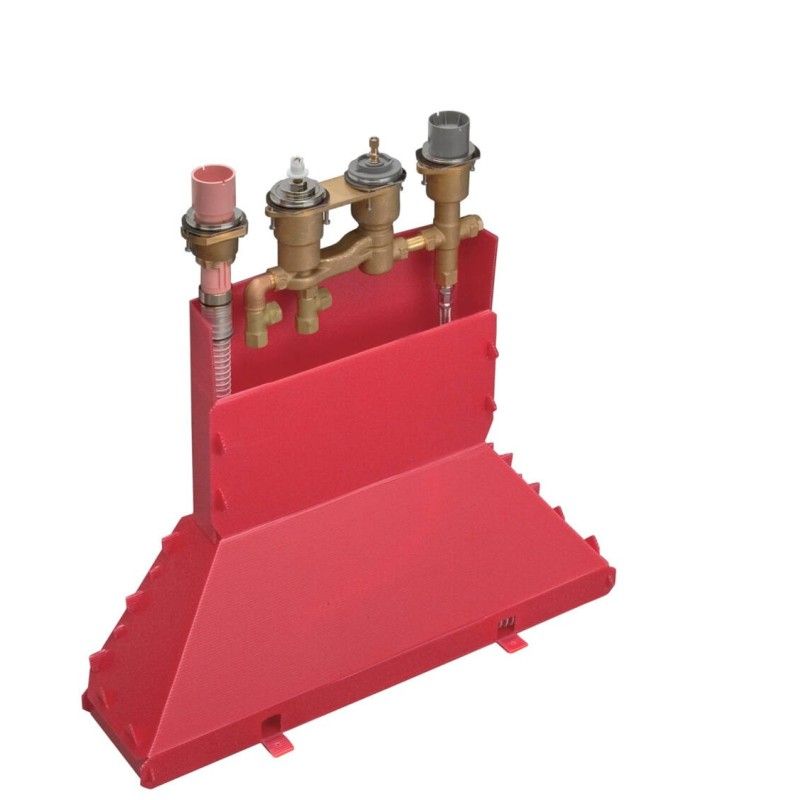 AXOR Starck Corpo incasso termostatico per 4 fori bordo vasca 15482180