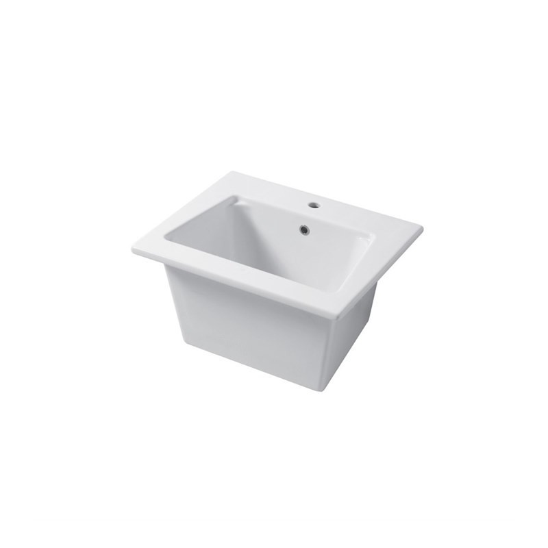 LAVABO Sottopiano 60 Bianco 63xh 19 cm SOTTOPIANI SM06341001  Disegno Ceramica