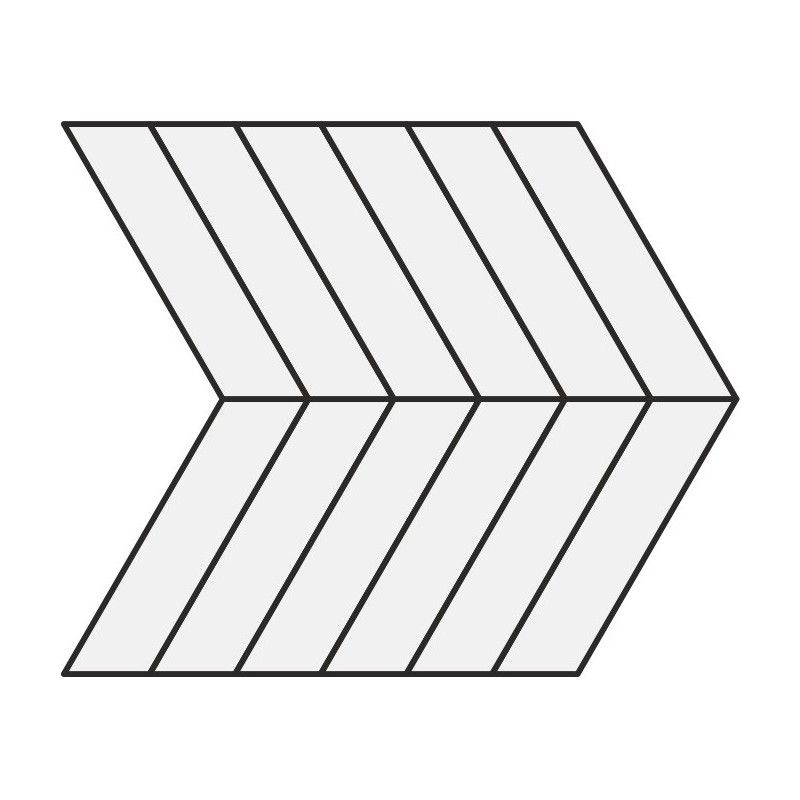 BIO SELECT CHEVRON OAK NATURAL    42,8X40  - Lea Ceramiche LG9B3C1 LEA CERAMICHE - 1