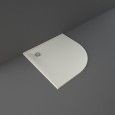 PLATEAU DE DOUCHE FEELING IN RAKSOLID 100X100X3 cm  GREIGE   Rak Ceramics