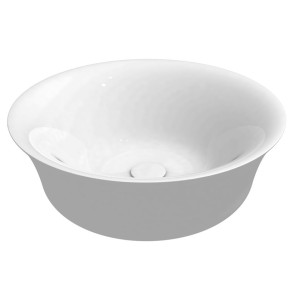 GSG FLUT  Lavabo ronde à bord fin,  Ø42 BRILLANT BLANC  