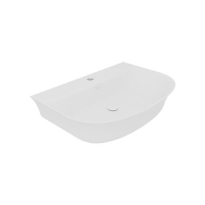 GSG FLUT  Washbasin thin edge 65x48 single hole (without hole, three holes on request). Fixing kit included