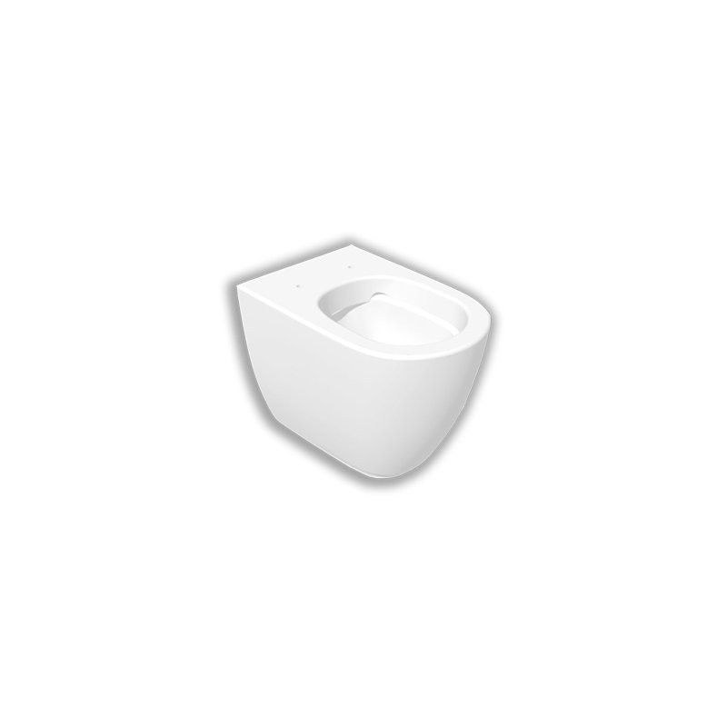 FUSION RIMLESS Single hole flush mounted WC  355x540  HATRIA
