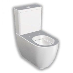 FUSION RIMLESS MONOBLOC WC Universal Wandspülung 36x66,5 HATRIA