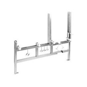 Special bracket 140 G-Full reversible right / left for masonry walls with corrugated pipe HATRIA