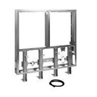 Staffa Speciale 140  G-Full reversibile destra/sinistra per pareti in cartongesso con tubo corrugato HATRIA