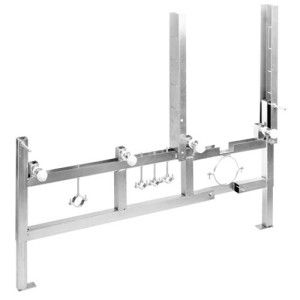 Special bracket 120 G-Full reversible right / left for masonry walls with corrugated pipe HATRIA