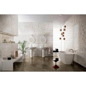 ALLMARBLE WALL GOLDEN WHITE SATINED 40X120 - MARAZZI M6JS MARAZZI  - 1