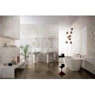 ALLMARBLE WALL GOLDEN WHITE STRUTTURA PAVE SATIN 40X120 - MARAZZI M6TK MARAZZI  - 1