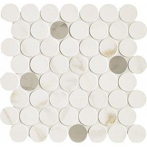 MAGNIFICA CALACATTA GOLD MOSAICO CIRCLE 31X31 - MARAZZI M8FU MARAZZI  - 1