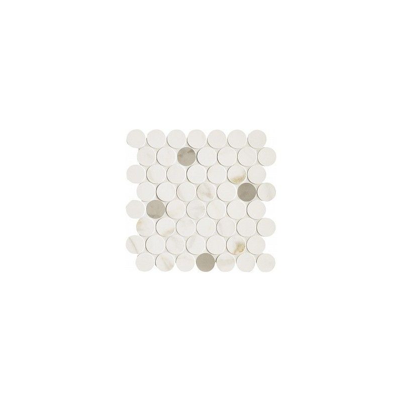 MAGNIFICA CALACATTA GOLD MOSAIK CIRCLE 31X31 - MARAZZI M8FU MARAZZI  - 1