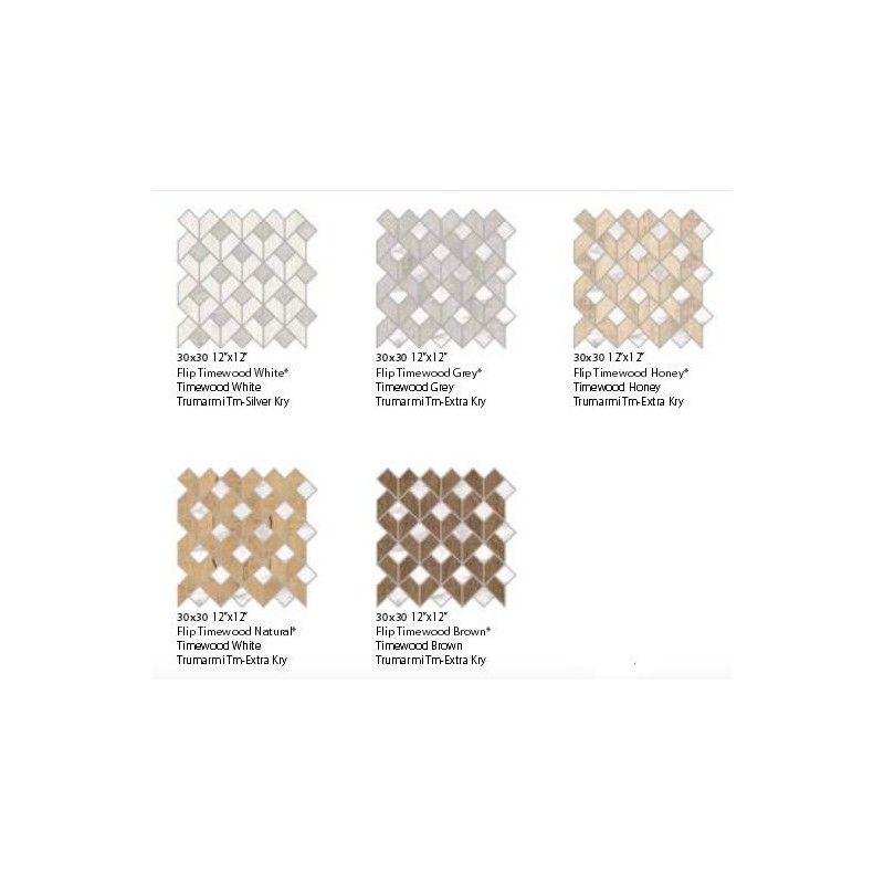 FLIP 29X29 TIMEWOOD WHITE - Ceramica Sant'Agostino CSAFTWWH28