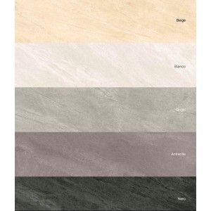 ALL BLACK BIANCO RECTIFIED  60X60 - NOVABELL ALK80RT NOVABELL - 1