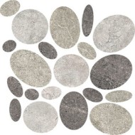 ASPEN MOSAICO SASSI MIX SCURO 30X30 - NOVABELL APN721N NOVABELL - 1