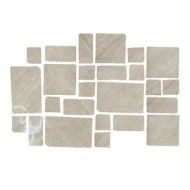 CARDOSO PALLADIANA MOSAIC GRIGIO SCURO TEXTURED TUMBLED - COEM PC7MS1S COEM - 1