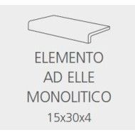 QUARTZ SILVER   SCHENKELFORMTEIL 15X30X4 - COEM 0QZ3ELM COEM - 1