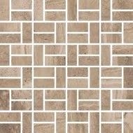 REVERSO NOCE MOSAIQUE BRICKS 2X5 RECTIFIE - COEM RV8MS3R COEM - 1