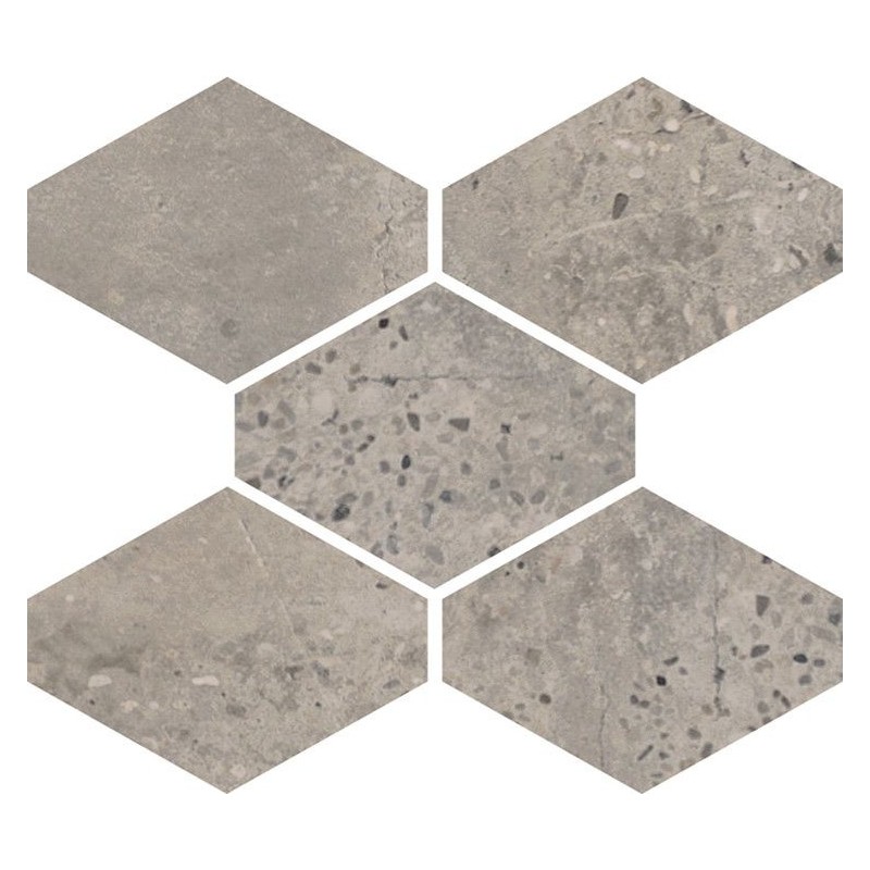 CONCRETE LIGHT GREY MOSAIQUE HEXA - FIORANESE CERAMICHE 0CN3MS1 FIORANESE CERAMICHE - 1