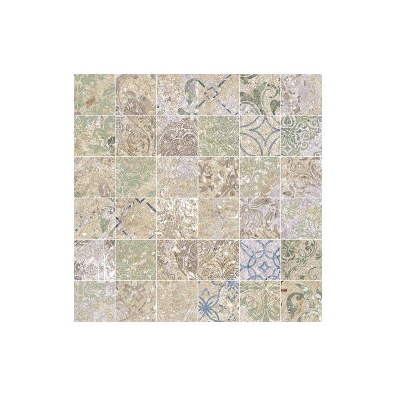 BOHEMIAN BLUE MOSAICO 2,5X2,5 29,75X29,75/ - APARICI APARICI CERAMICA - 1