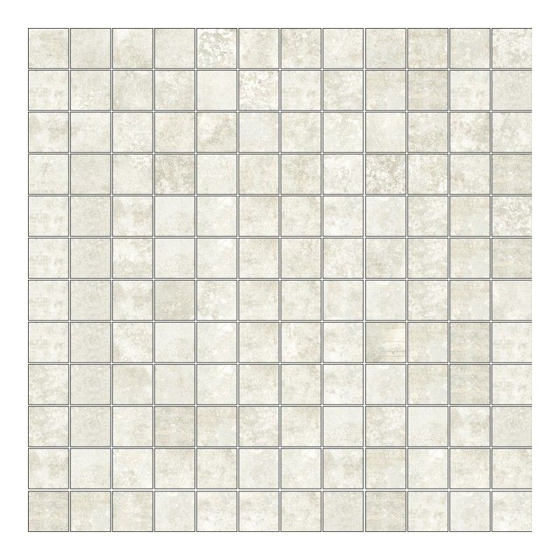 GRUNGE WHITE MOSAIK 2,5X2,5 29,75X29,75/ - APARICI APARICI CERAMICA - 1