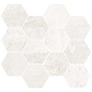 METALLIC WHITE NATURALE MOSAICO HEX 30X28 - APARICI APARICI CERAMICA - 1