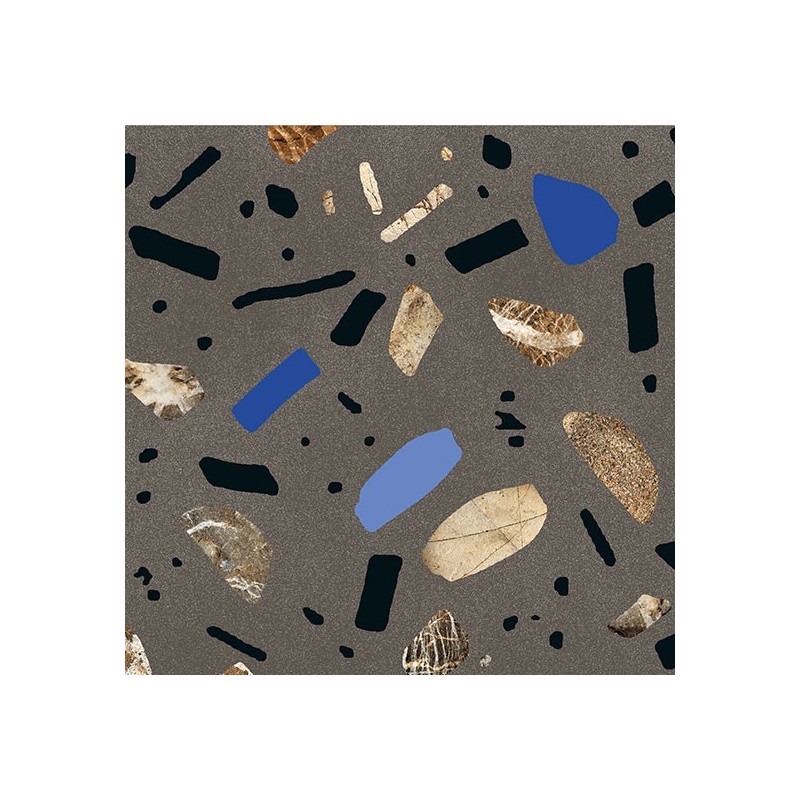 GHIAIA MAXI GRAFITE 60X60 POLISHED  RECTIFIED  - Ceramica Fioranese GHX600L FIORANESE CERAMICHE - 1