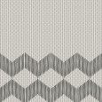 TAPE ZIGZAG HALF WHITE 20,5X20,5 - MUTINA RETA17 01 MUTINA - 1