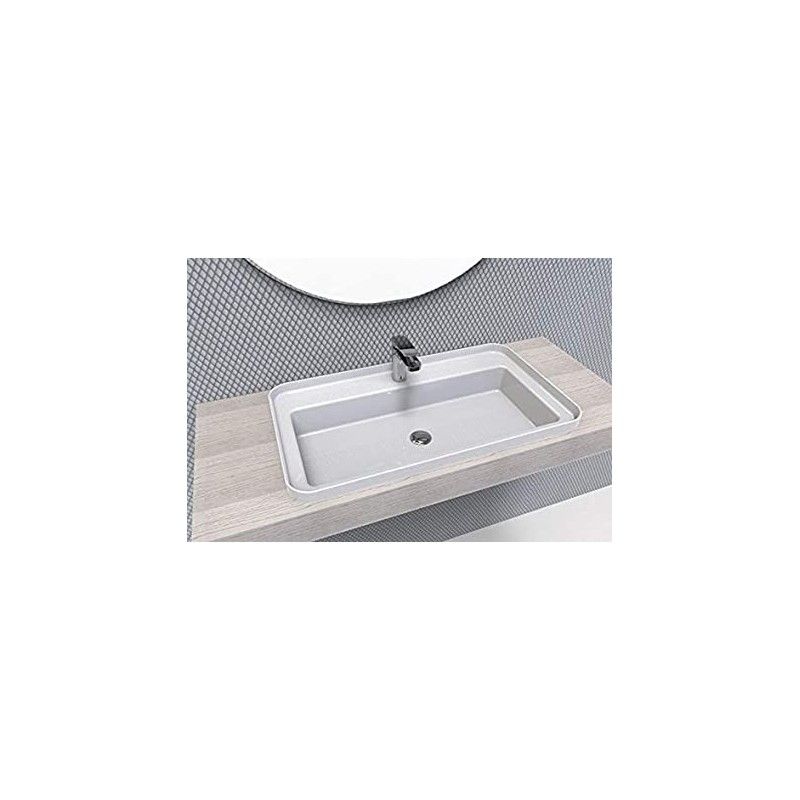 ARTCERAM FUORI SCALA 80X45 COMPTOIR/ENCASTRE LAVABO