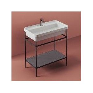 ARTCERAM  FUORI SCALA   40X57 H 83 STRUKTUR FÜR AUFSATZ WASCHBECKEN  BIANCO MATT