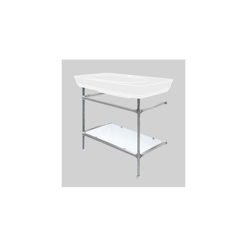 STRUCTURE CARRÉE ARTCERAM CIVITAS POUR CONSOLE 90 + VERRE