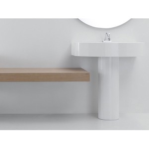 GSG COLUMN for LIKE washbasins installation on the wall h.72.5