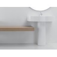 GSG COLUMN for LIKE washbasins installation on the wall h.72.5