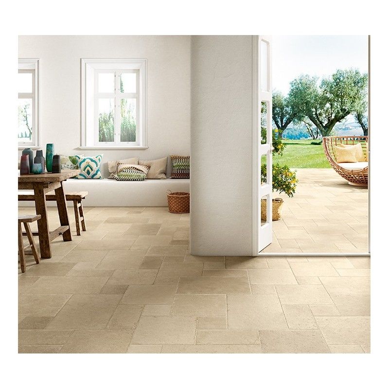 Effetto Pietra di Ostuni L ELEMENT Costa Retta Sabbia 20 mm 33x90 - CERDOMUS 82012 CERDOMUS - 1